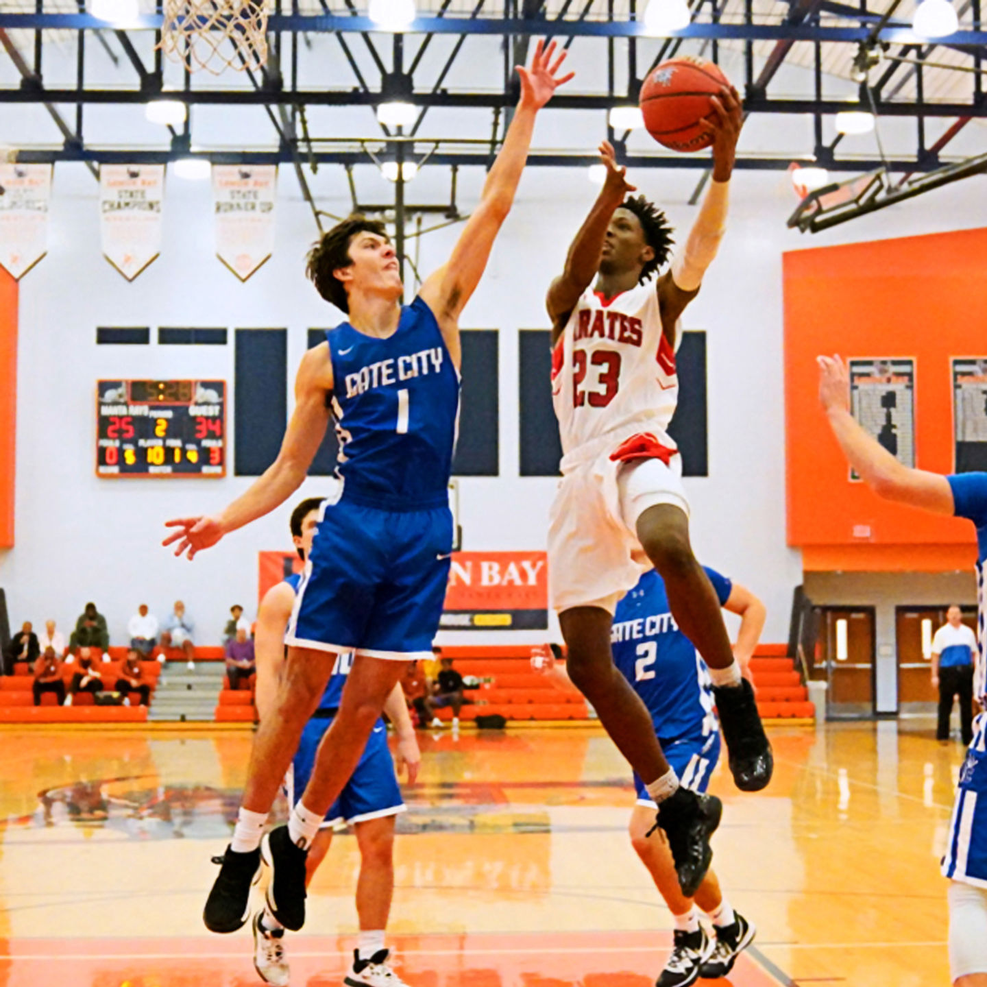 Pirates come from behind to defeat Virginia school